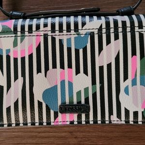 Fossil crossbody wallet purse